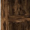 vidaXL Skř&iacute;ň highboard kouřov&yacute; dub 45 x 41 x 124 cm kompozitn&iacute; dřevo