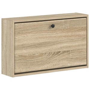 vidaXL N&aacute;stěnn&aacute; skř&iacute;ň na boty BREDA 71 x 17 x 43 cm Kompozitn&iacute; dřevo