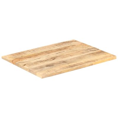 vidaXL Stolní deska masivní mangovníkové dřevo 25–27 mm 70 x 60 cm