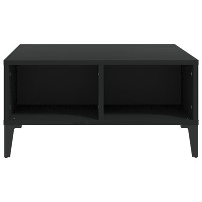 vidaXL Konferenční stolek černý 60 x 60 x 30 cm dřevotříska