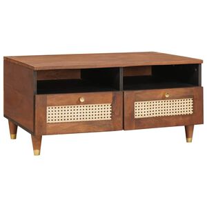 vidaXL Konferenčn&iacute; stolek 80 x 54 x 40 cm Masivn&iacute; mangov&eacute; dřevo