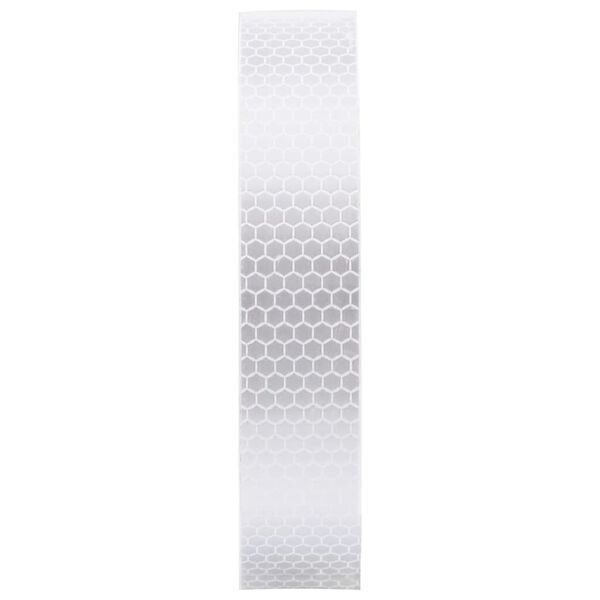 vidaXL Reflexní páska bílá 2,5 cm x 20 m PVC