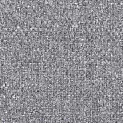 vidaXL Lavice s polštáři světle šedá 113 x 64,5 x 75,5 cm textil