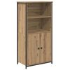 vidaXL Vysok&yacute; bufet Artisanov&yacute; dub 62 x 36 x 121,5 cm Kompozitn&iacute; dřevo