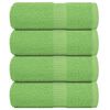 vidaXL Ručn&iacute;ky pro hosty FROGN 4 ks jablečně zelen&eacute; 30x50 cm 360 g/m&sup2;
