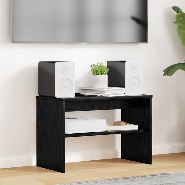 vidaXL Televizn&iacute; skř&iacute;ň Čern&yacute; dub 60 x 30 x 40 cm kompozitn&iacute; dřevo