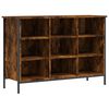 vidaXL Botn&iacute;k kouřov&yacute; dub 100 x 35 x 70 cm kompozitn&iacute; dřevo