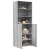 vidaXL Skř&iacute;ň highboard &scaron;ed&aacute; sonoma 70 x 42,5 x 185 cm kompozitn&iacute; dřevo