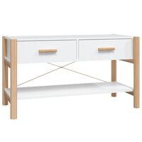 vidaXL TV stolek bílý 82 x 38 x 45 cm kompozitní dřevo