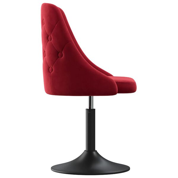 vidaXL J&iacute;deln&iacute; židle 2 ks v&iacute;nov&eacute; samet