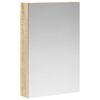 vidaXL Koupelnov&aacute; zrcadlov&aacute; skř&iacute;ň Sonoma dub 40 x 10,5 x 60,5 cm