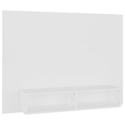 vidaXL Nástěnná TV skříňka bílá 120 x 23,5 x 90 cm dřevotříska