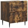 vidaXL Nočn&iacute; skř&iacute;ňka Kouřov&yacute; dub 43 x 34,5 x 49,5 cm Kompozitn&iacute; dřevo