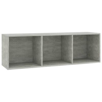 vidaXL Knihovna / TV skříňka betonově šedá 36x30x114 cm dřevotříska