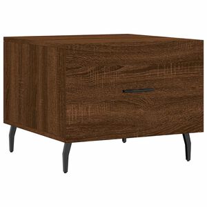vidaXL Konferenčn&iacute; stolek hněd&yacute; dub 50 x 50 x 40 cm kompozitn&iacute; dřevo