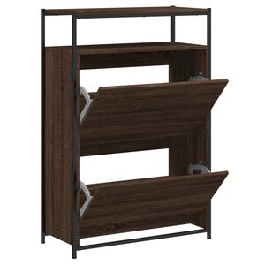 vidaXL Skř&iacute;ň na obuv Hněd&yacute; dub 50