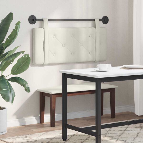 vidaXL Z&aacute;věsn&aacute; čeln&iacute; deska N&aacute;stěnn&yacute; Kr&eacute;mov&aacute; 110 x 55 x 5 cm samet