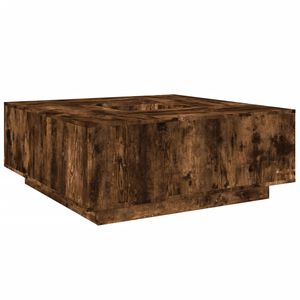 vidaXL Konferenčn&iacute; stolek kouřov&yacute; dub 100x100x40 cm kompozitn&iacute; dřevo