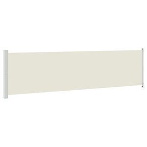 vidaXL Zatahovac&iacute; bočn&iacute; mark&yacute;za / z&aacute;stěna 614 x 160 cm kr&eacute;mov&aacute;