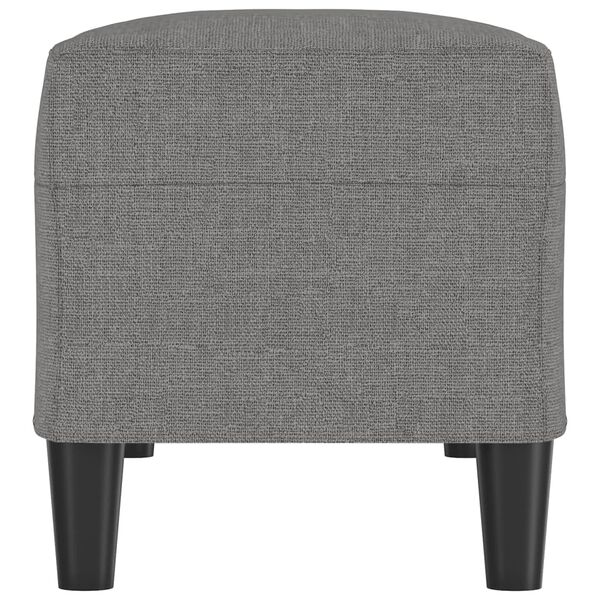 vidaXL Lavice tmavě &scaron;ed&aacute; 100 x 35 x 41 cm textil