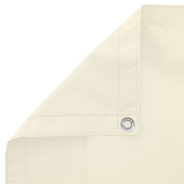 vidaXL Balkonov&aacute; clona Kr&eacute;mov&aacute; 110 x 300 cm Oxford l&aacute;tka