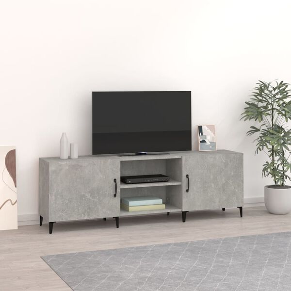 vidaXL TV skříňka betonově šedá 150 x 30 x 50 cm kompozitní dřevo