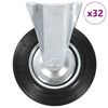 vidaXL 32 ks pevn&aacute; kolečka 200 mm
