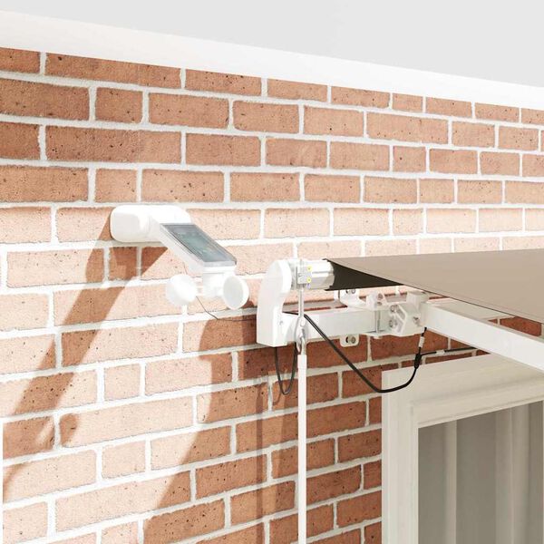 vidaXL Budsorovateln&eacute; zastře&scaron;en&iacute; B&eacute;žov&aacute; 300 x 250 cm Polyester a kov