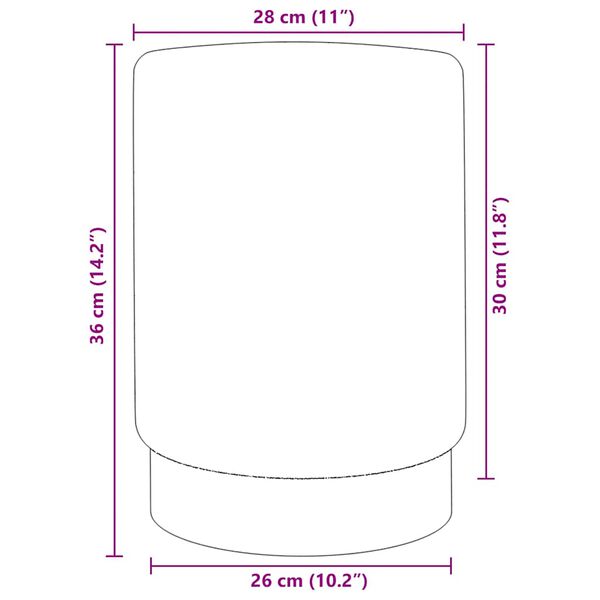 vidaXL Stolička tmavě zelená a zlatá samet 28 x 36 cm