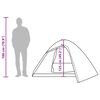vidaXL Kempingov&yacute; stan kopule pro 3 osoby mask&aacute;čov&yacute; nepromokav&yacute;