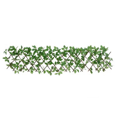 vidaXL Treláže s umělým břečťanem roztahovací 5 ks zelené 180 x 30 cm