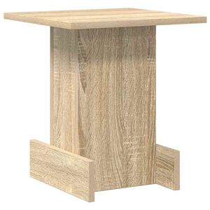 vidaXL Odkl&aacute;dac&iacute; stolek Sonoma dub 35,5 x 35 x 40 cm Kompozitn&iacute; dřevo
