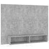 vidaXL N&aacute;stěnn&aacute; TV skř&iacute;ňka betonově &scaron;ed&aacute; 120x23,5x90 cm dřevotř&iacute;ska