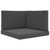 vidaXL Venkovn&iacute; pol&scaron;t&aacute;ř na pohovku Polyester Antracitov&aacute; 80 x 80 cm