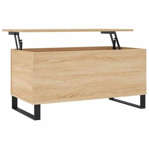 vidaXL Konferenčn&iacute; stolek dub sonoma 90x44,5x45 cm kompozitn&iacute; dřevo