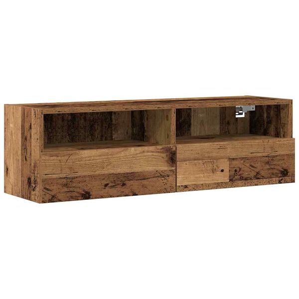 vidaXL TV wall cabinet Star&eacute; dřevo 100 x 30 x 30 cm kompozitn&iacute; dřevo