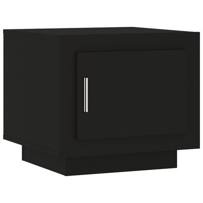 vidaXL Konferenční stolek černý 51 x 50 x 45 cm kompozitní dřevo