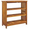vidaXL Zahradní skříň Přírodní 90 x 40 x 90cm Masivní akátové dřevo