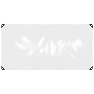 vidaXL Čir&aacute; plachta s oky 1x2 m PVC