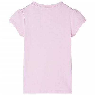 Dětské tričko světle růžové 128