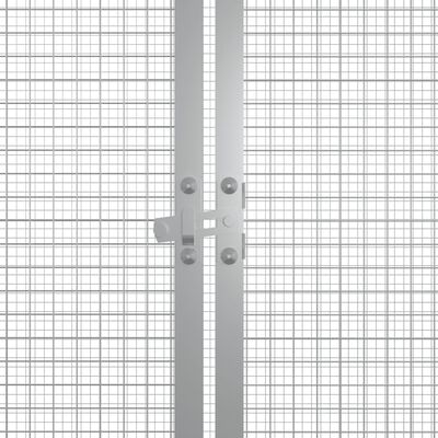 vidaXL Klec pro kuřata antracitová 200 x 91 x 100 cm pozinkovaná ocel