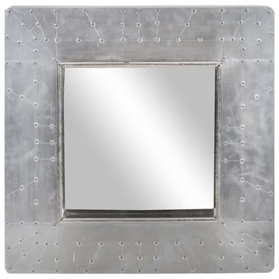vidaXL Zrcadlo s kovovým rámem Aviator 50 x 50 cm kov