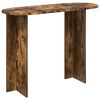 vidaXL Konzolov&yacute; stolek s &uacute;loži&scaron;těm Kouřov&yacute; dub 100 x 39,5 x 75 cm