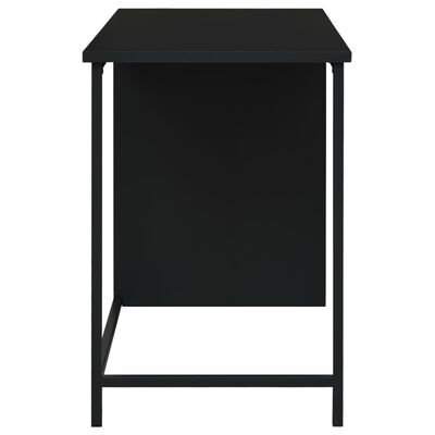 vidaXL Industriální stůl se zásuvkami černý 105 x 52 x 75 cm ocel