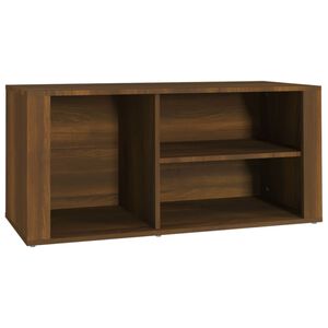 vidaXL Botn&iacute;k hněd&yacute; dub 100x35x45 cm kompozitn&iacute; dřevo