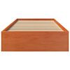 vidaXL Postel bez matrace voskově hněd&aacute; 90 x 190 cm masivn&iacute; borovice