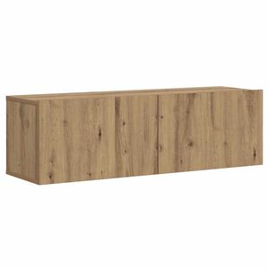 vidaXL Nástěnná TV skříňka dub artisan 100x30x30 cm kompozitní dřevo