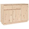 vidaXL Př&iacute;born&iacute;k 110 x 34 x 75 cm masivn&iacute; borov&eacute; dřevo