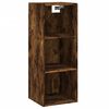 vidaXL Skř&iacute;ň highboard kouřov&yacute; dub 34,5 x 34 x 180 cm kompozitn&iacute; dřevo