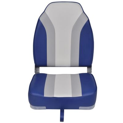 vidaXL Skládací sedadla do člunu 2 ks s vysokými opěradly